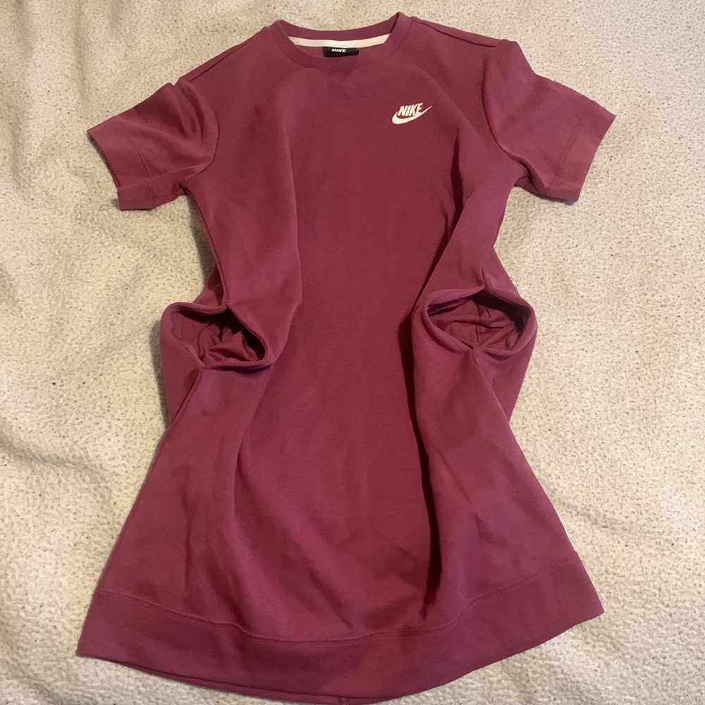 Long Nike shirt dress